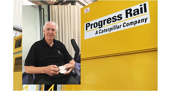 加拿大軌道焊接領(lǐng)域?qū)＜褼ennis Shears，見證啟世焊軌機澳標(biāo)重要時刻