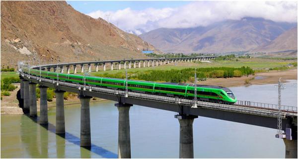 最美天路通車，鋼軌托起“復興號”開上了世界屋脊！